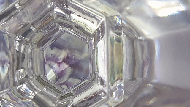Through crystal
