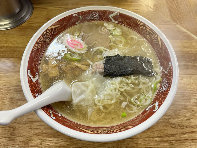 Wonton noodles, Chinese cuisine Eiryu, Sakurajōsui