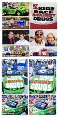 Kmart Kids Race Against Drugs, Jaclyn Smith, Kathy Ireland, LeAnn Rimes, Dion Sanders, NASCAR, Jeremy Mayfield, #37, Shawna Robinson, #8,