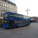 Also on route 5 on 16.1.23 was Bluestar 1003 - YN56 FFE resting here at Eastleigh Bus Station. 1001 worked the 14.15pm route 5 schools extra as it often has in Jan 2023,