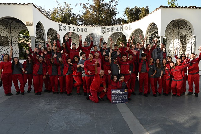 Viaje Cultural Juventud a España 2023: Salida del Estadio y de Chile