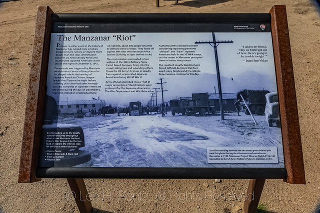 The Manzanar Riot at Manzanar National Historic Site