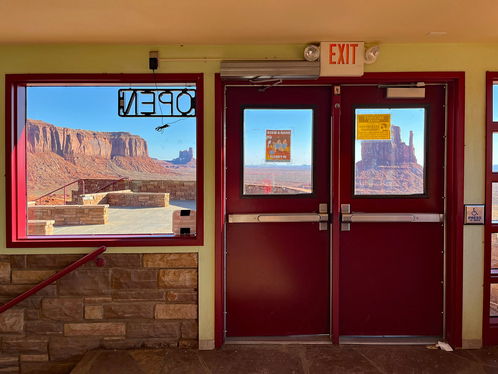 Door to Monument Valley