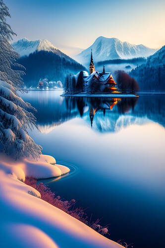 Beautiful Lakes - Digital Art