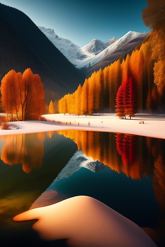 Beautiful Lakes - Digital Art