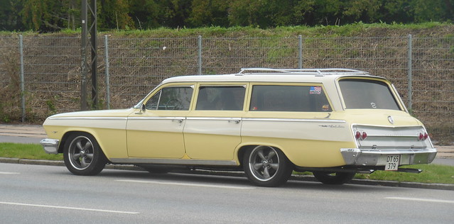 1962 Chevy Belair stationwagon DT65379 now lives in Denmark