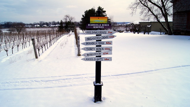 Beamsville Bench Wineries Sign
