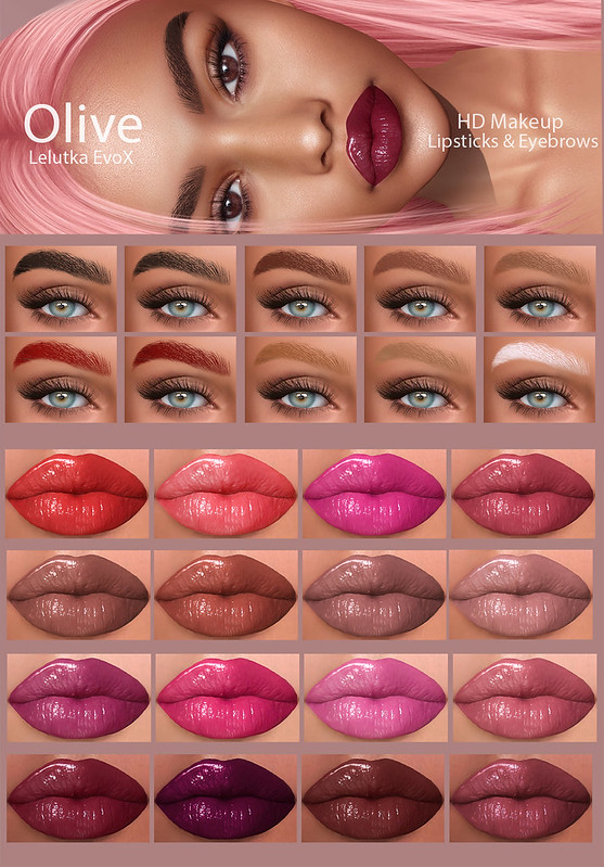 Olive Brows and Lipsticks @Kinky event