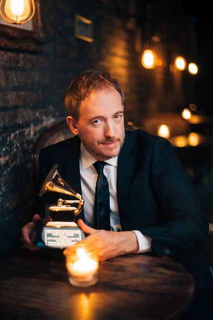Emilio, with his second grammy award.