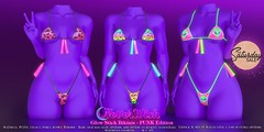 Glow stick bikini PUNK Edition