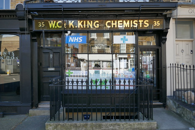 W.C & K. King Chemists, Amwell Street, London