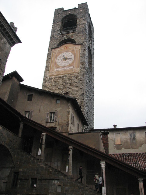 Campanone - civic tower in Bergamo
