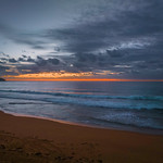 12. Jaanuar 2023 - 5:14 - Sunrise seascape with colour and clouds at Killcare Beach on the Central Coast, NSW, Australia.