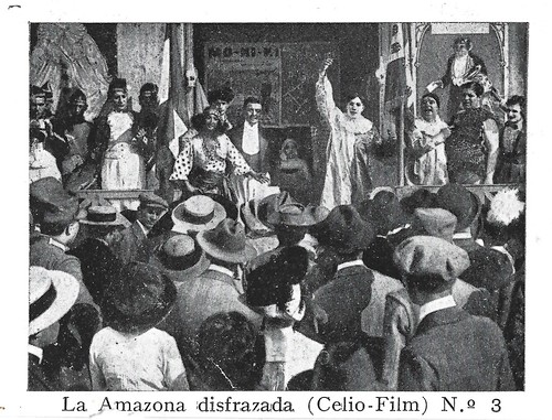 Leda Gys in L'amazzone mascherata (1914)