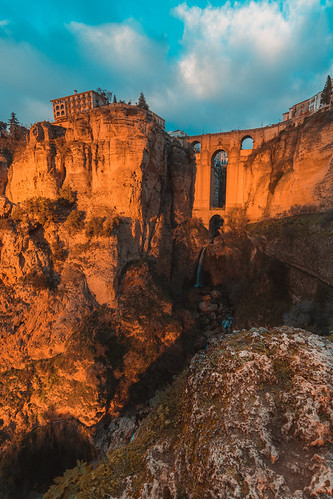 Sunset at Ronda by Carlos-CR, nikon d7500 ronda málaga andalucía andalusia spain winter christmas landscape city monuments monumen