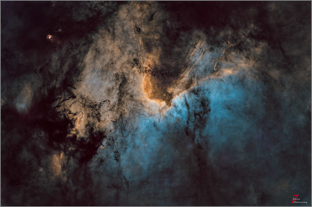 'Revisiting' The Cave Nebula starless, Sh2-155