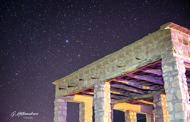 Aït Benhaddou Moroccco sky full of stars