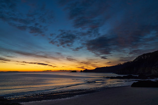 Saundersfoot Harbour sunrise