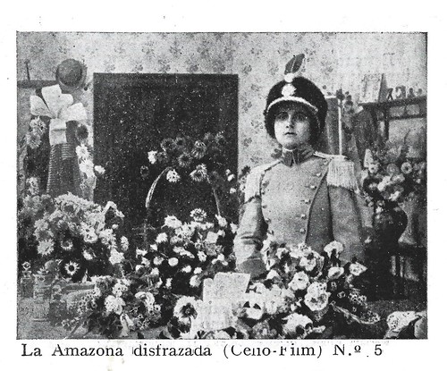 Francesca Bertini in L'amazzone mascherata (1914)