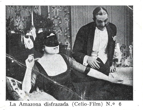 Francesca Bertini in L'amazzone mascherata (1914)