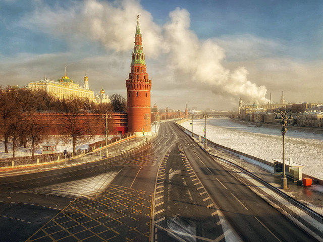 Winter Day in Moscow