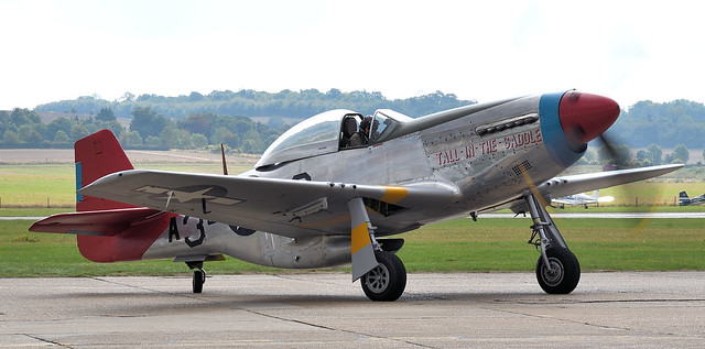 North American P51 D Mustang Tall In The Saddle USAF 44-72035 G-SIJJ