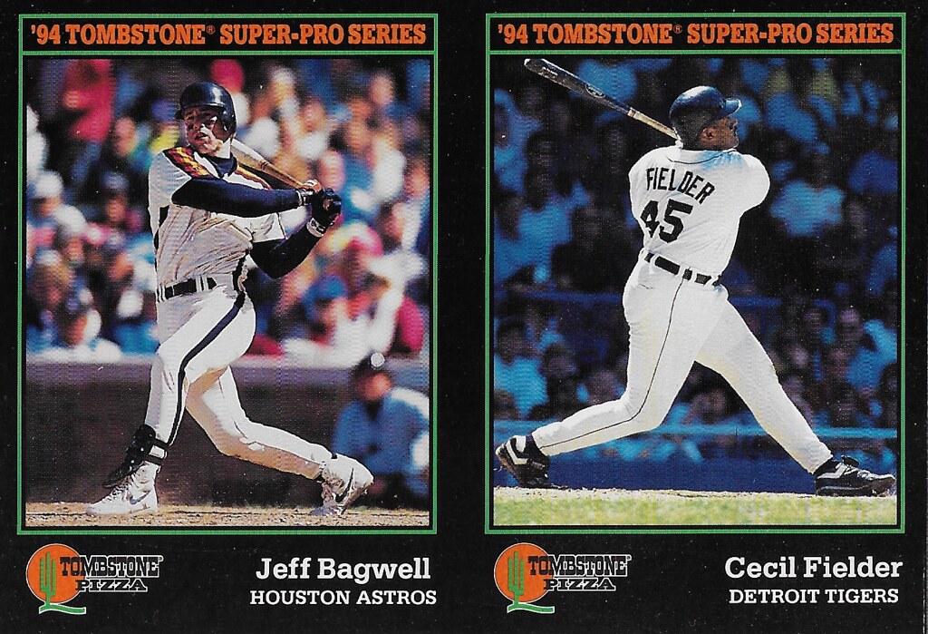 1994 Tombstone Panel (Jeff Bagwell, Cecil Fielder)