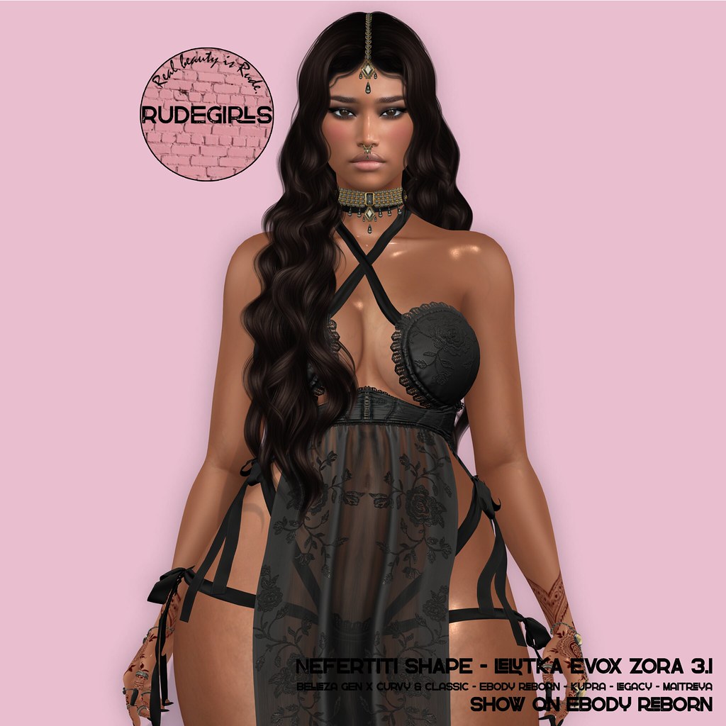 RudeGirls – Nefertiti Shape for LeLUTKA ZORA EVOX 3.1