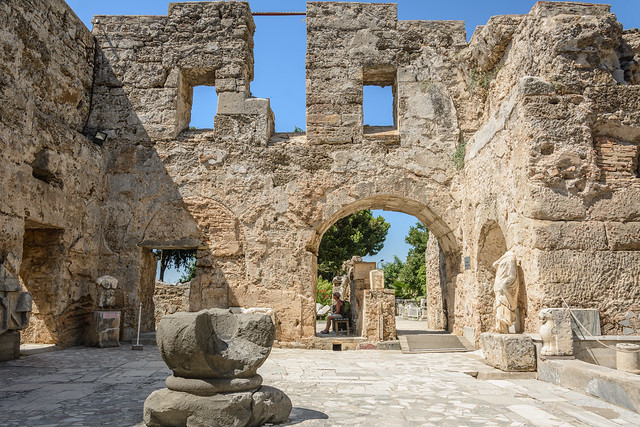 Ancient ruins, Side Turkey