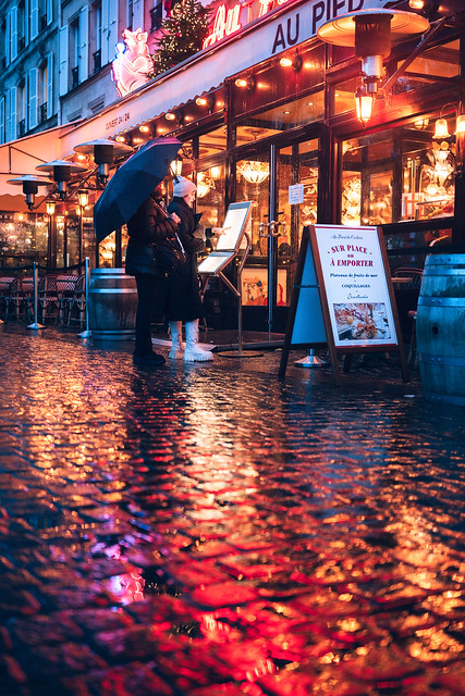 Un jour de pluie sur Paris