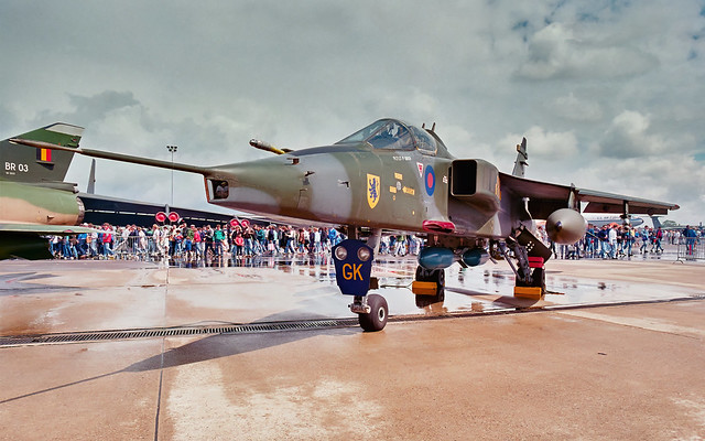 RAF SEPECAT Jaguar GR.1 - Mildenhall Air fete '86