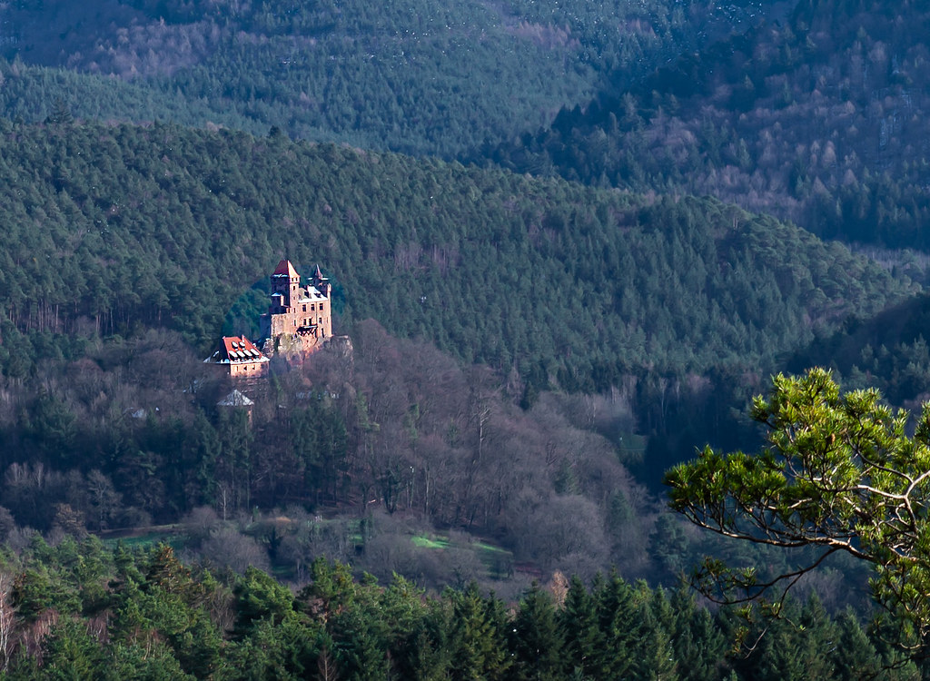 Burg Berwartstein im Winter
