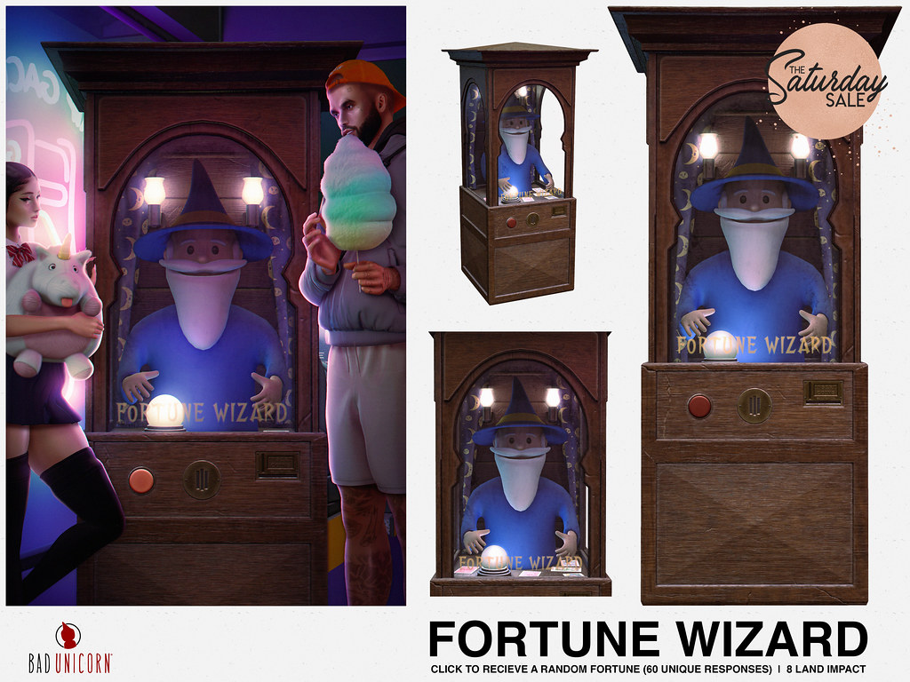 NEW! Fortune Wizard @ Bad Unicorn Mainstore