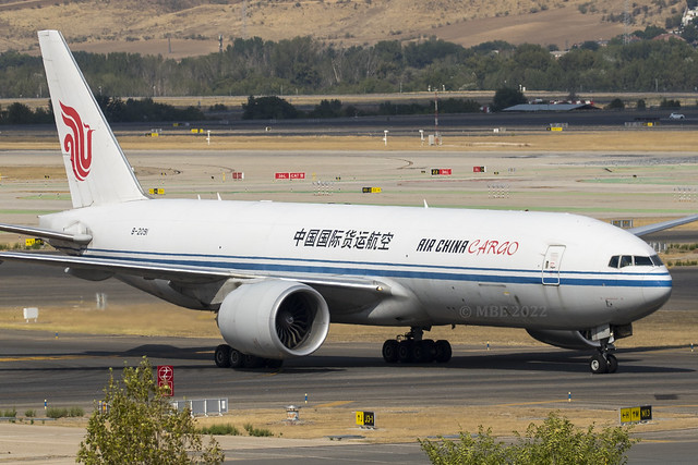 B-2091 | Air China Cargo | Boeing B777-FFT | CN 44682 | Built 2014 || MAD/LEMD 22/09/2022