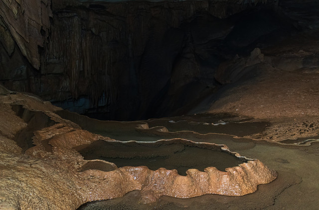 Rimstone Dam, Blue Spring Cave, White County, Tennessee