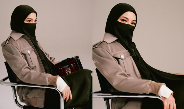 “Dah Pakai Niqab Pun Masih Layak Jadi Model Lv” – Peminat Bangga Dengan Neelofa
