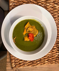 Spinach Soup - West Hollywood, CA
