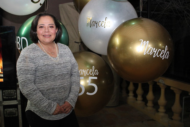Marcela festeja sus 55 años