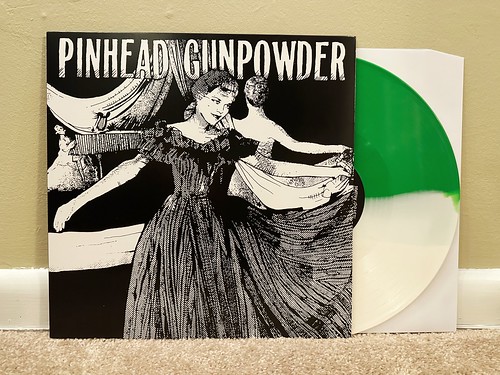 Pinhead Gunpowder - Compulsive Disclosure LP - Green/White Split Vinyl