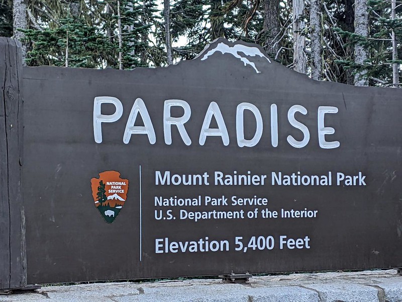 We made it to Paradise at Mount Rainier National Park and got ready to hike the Skyline Loop Trail