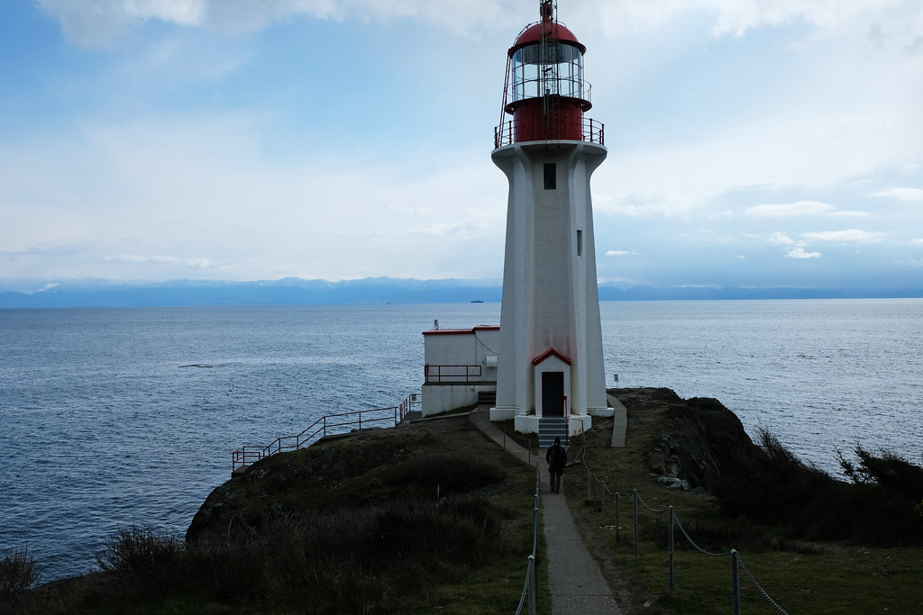 Sheringham Point Lighthouse, Vancouver Island, BC, Canada