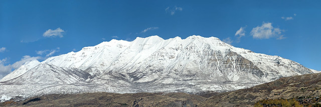Mount Timpanogos panorama [Explore 31 Jan 2023]