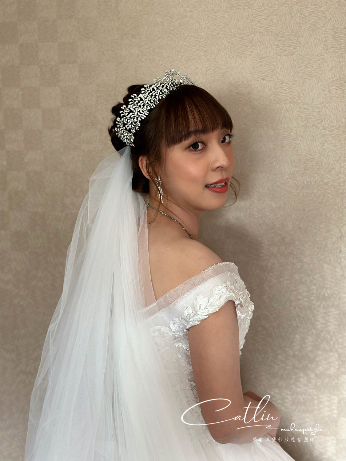 【新秘Catlin】bride比分 宴客造型 /韓系公主