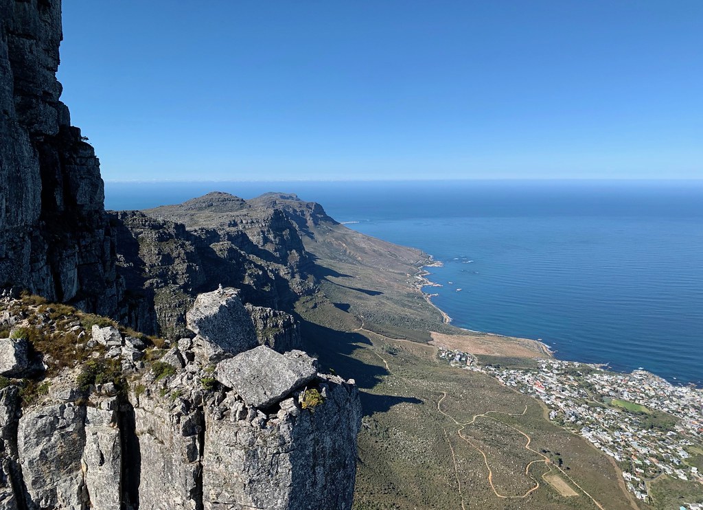 Африканские каникулы. ЮАР. Вид на Кейптаун с самой Столовой горы. IMG_0180