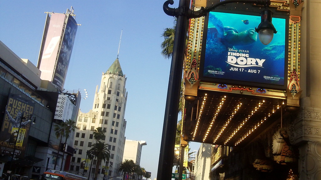 Movie Theater On Hollywood Boulevard