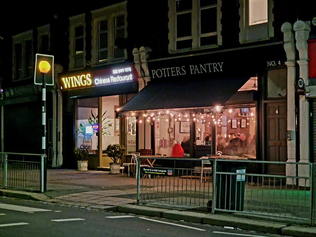 Wings Chinese Restaurant and Potters Pantry, New Barnet