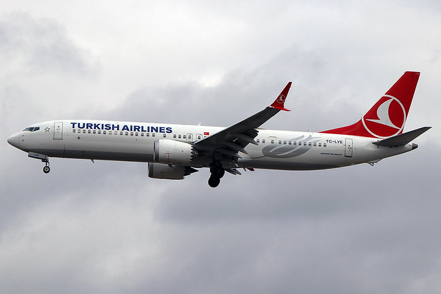 TC-LYE | Boeing 737-9 MAX | Turkish Airlines