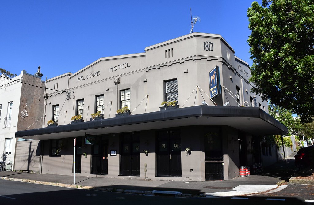 Welcome Hotel, Rozelle, Sydney, NSW.