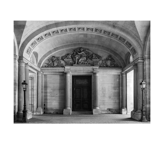 Louvre West Entrance, 2007