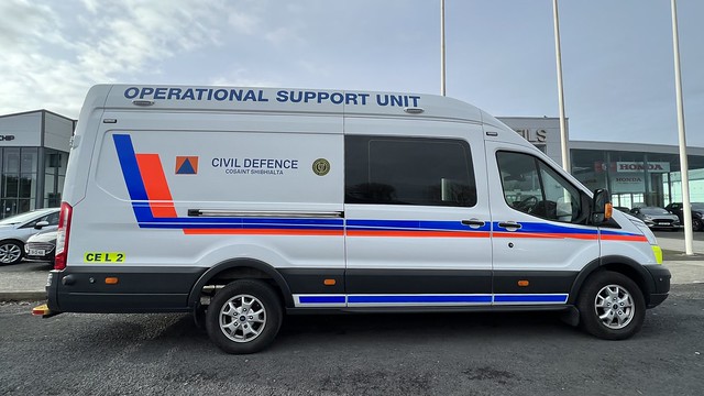 Civil Defence - Ford Transit - Operational Support Unit - Ennis, Ireland